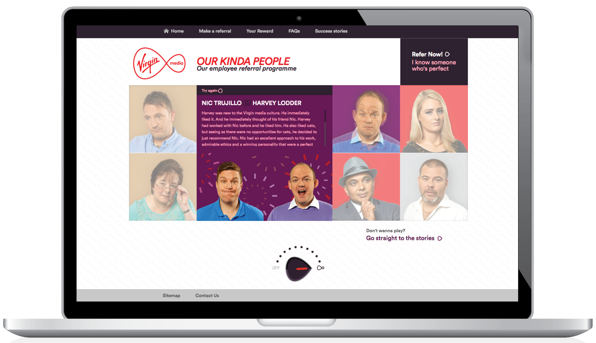 virgin media employee referral program website