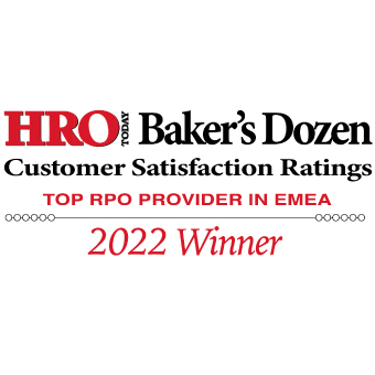 2022 HRO Today RPO Baker's Dozen EMEA